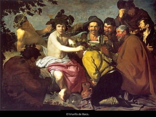 El triunfo de Baco . 