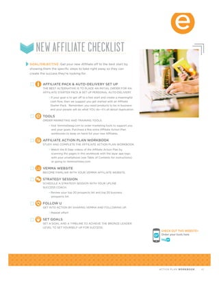 Vemma Action Plan - EN