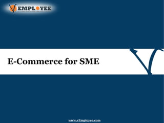 E-Commerce for SME




           www.vEmployee.com
 