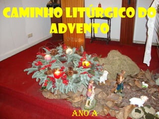 caminho litúrgico do
advento

ANO A

 