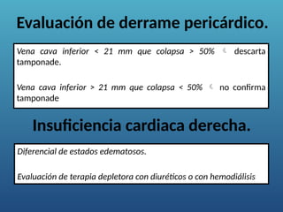 Ecografía Enfocada de la Vena Cava Inferior: Evaluación Clínica Rápida ...