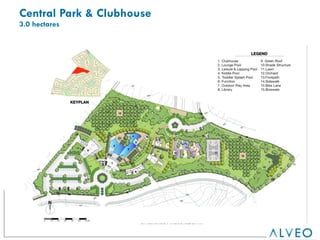 Central Park & Clubhouse 3.0 hectares 