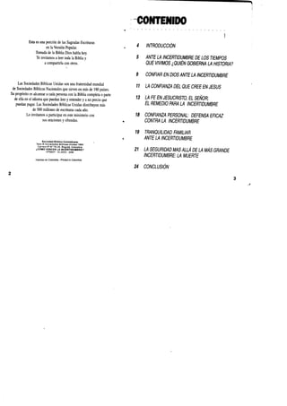 Vencer la incertidumbre