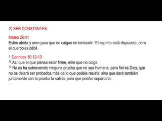1. Debes ir a la raíz del problema.