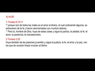 b. El problema empieza en elcorazón del ser humano.Marcos 7:22-2320 Luego (Jesús) añadió:—Lo que sale de la persona es lo que la contamina.21 Porque de adentro, del corazón humano, salen los malos pensamientos, la inmoralidad sexual, los robos, los homicidios, los adulterios,22 la avaricia, la maldad, el engaño, el libertinaje, la envidia, la calumnia, la arrogancia y la necedad.23 Todos estos males vienen de adentro y contaminan a la persona.