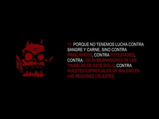 Filipenses 4:8Por lo demás, hermanos, todo lo que es verdadero, todo lo honesto, todo lo justo, todo lo puro, todo lo amable, todo lo que es de buen nombre; si hay virtud alguna, si algo digno de alabanza, en esto pensad.Romanos 8:1, 12-141 Ahora, pues, ninguna condenación hay para los que están en Cristo Jesús, los que no andan conforme a la carne, sino conforme al Espíritu.12 Así que, hermanos, deudores somos, no a la carne, para que vivamos conforme a la carne, 13 porque si vivís conforme a la carne, moriréis; pero si por el Espíritu hacéis morir las obras de la carne, viviréis.14 Todos los que son guiados por el Espíritu de Dios, son hijos de Dios.