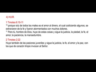 b. El problema empieza en elcorazón del ser humano.Marcos 7:22-2320 Luego (Jesús) añadió:—Lo que sale de la persona es lo que la contamina.21 Porque de adentro, del corazón humano, salen los malos pensamientos, la inmoralidad sexual, los robos, los homicidios, los adulterios,22 la avaricia, la maldad, el engaño, el libertinaje, la envidia, la calumnia, la arrogancia y la necedad.23 Todos estos males vienen de adentro y contaminan a la persona.