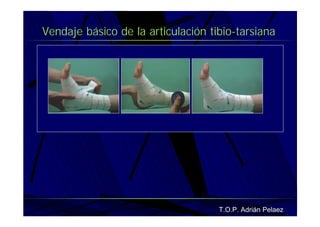 Vendaje Funcional Pie