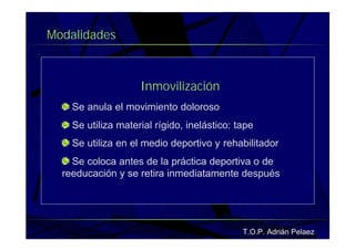 Vendaje Funcional Miembro Superior