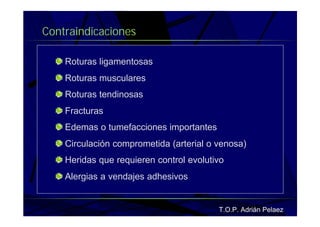 Vendaje Funcional Miembro Superior