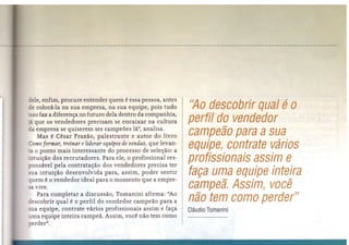 Seja um campeão de vendas