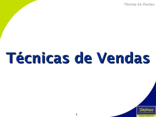 Técnica de Vendas

Técnicas de Vendas

1

 