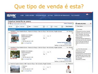 Que tipo de venda é esta? 