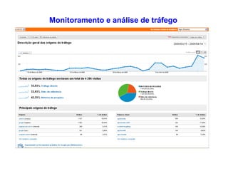 Monitoramento e análise de tráfego 