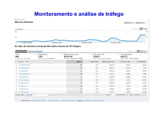 Monitoramento e análise de tráfego 