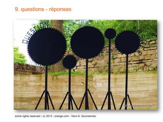 9. questions - réponses




some rights reserved - cc 2013 - orange.com - Yann A. Gourvennec
 