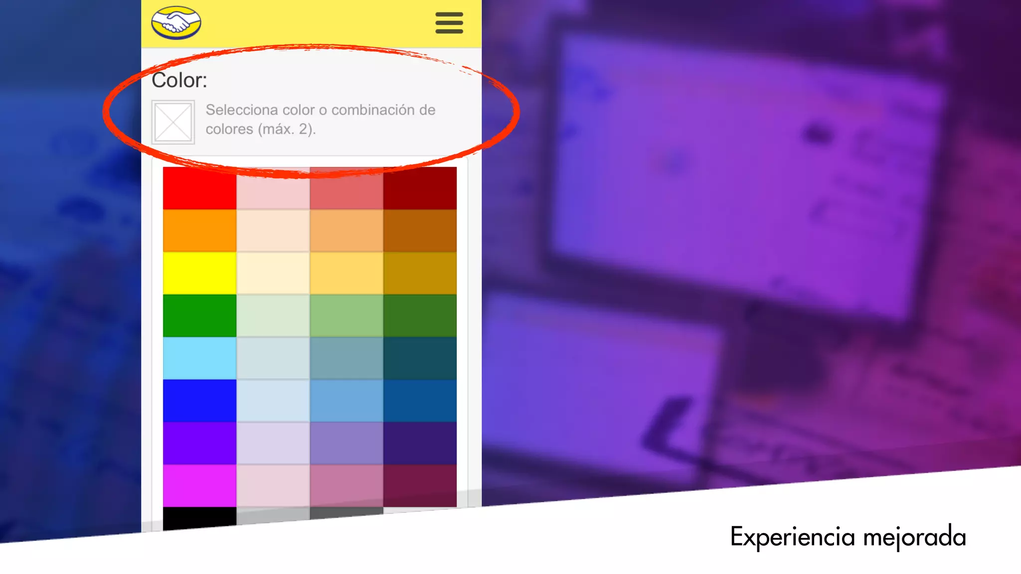 Experiencia mejorada
 