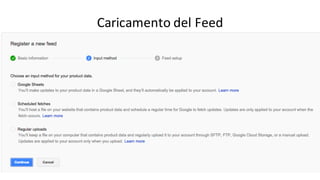 Caricamento	
  del	
  Feed
 