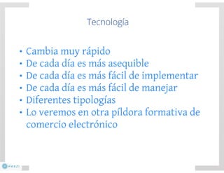 El negocio electrónico: Aprende a vender en Internet