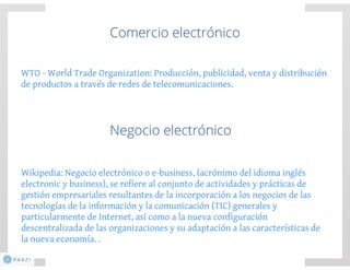 El negocio electrónico: Aprende a vender en Internet