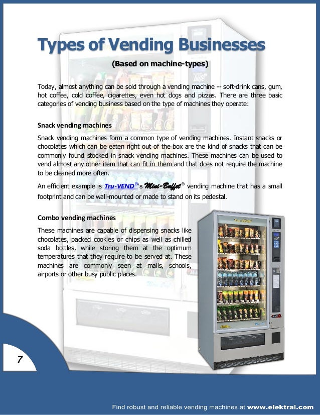 Starting Your Own Vending Business A Stepbystep Guide