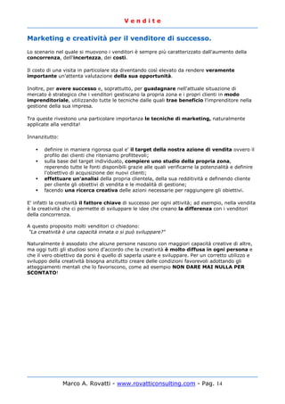 Vendite   Elementi Pratici