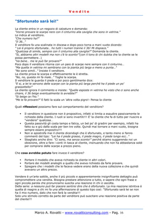 Vendite   Elementi Pratici