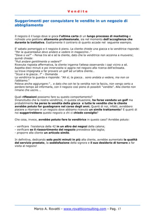 Vendite   Elementi Pratici