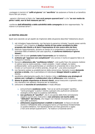 Vendite   Elementi Pratici