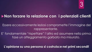 Ciò che un venditore deve fare