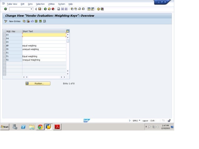 confirmation vendor tcode mm sap evaluation Vendor confirmation vendor tcode mm sap evaluation Vendor
