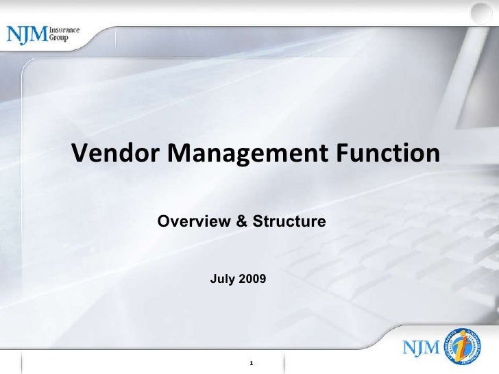 Vendor Management