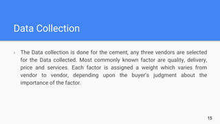 VENDOR EVALUATION - RESOURCE MANAGEMENT | PPTX