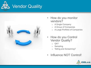Vendor quality management | PPTX