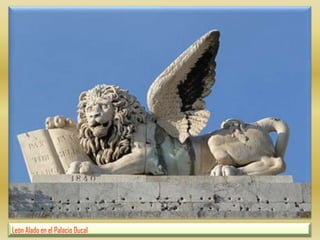 León Alado en el Palacio Ducal