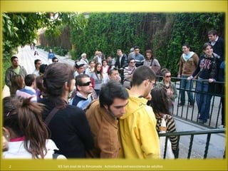 IES San José de la Rinconada Actividades extraescolares de adultos