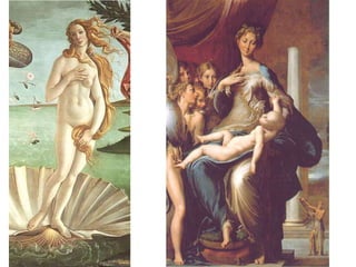 Natural curves and sways in the composition