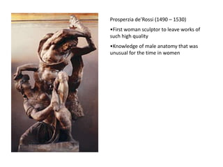 Mannerist Paintingemphasized complexity and virtuosity over naturalistic representation. While the formal vocabulary of Mannerism takes much from the later works of Michelangelo (1475–1564) and Raphael (1483–1520) , its adherents generally favored compositional tension and instability rather than the balance and clarity of earlier Renaissance painting. Some characteristics common to many Mannerist works include distortion of the human figure, a flattening of pictorial space, and a cultivated intellectual sophistication