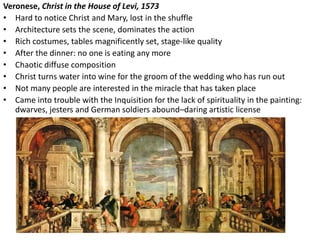 How can we measure the space!!?Jacopo PontormoDeposition (or Entombment) 1528