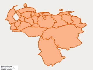 Plataforma: GeoJSON
Elaboración: N. Hernández
Geografía: Venezuela
 