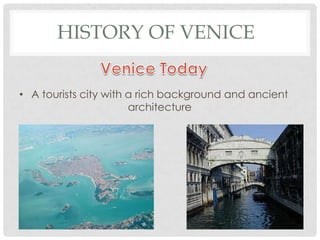 Presentation About Venice | PPTX