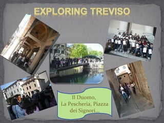 Il Duomo,  La Pescheria, Piazza dei Signori… 