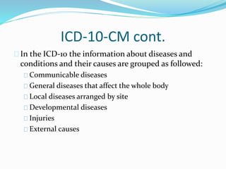 ICD-10-CM - An Introduction | PPTX