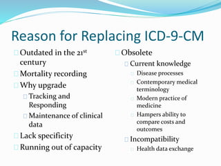 ICD-10-CM - An Introduction | PPTX