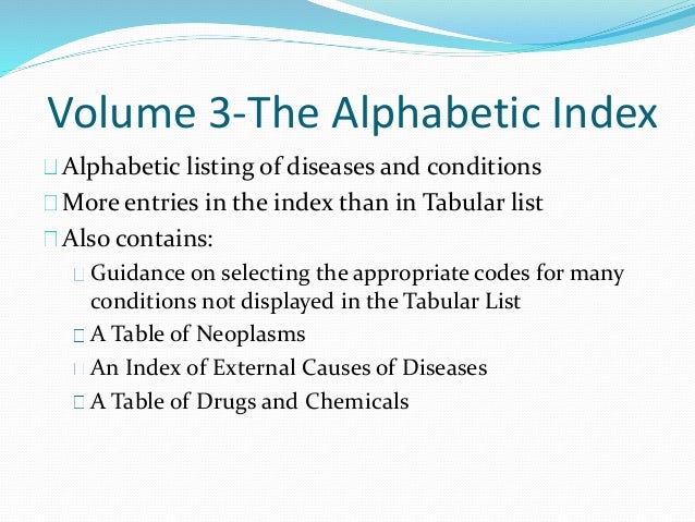ICD-10-CM - An Introduction