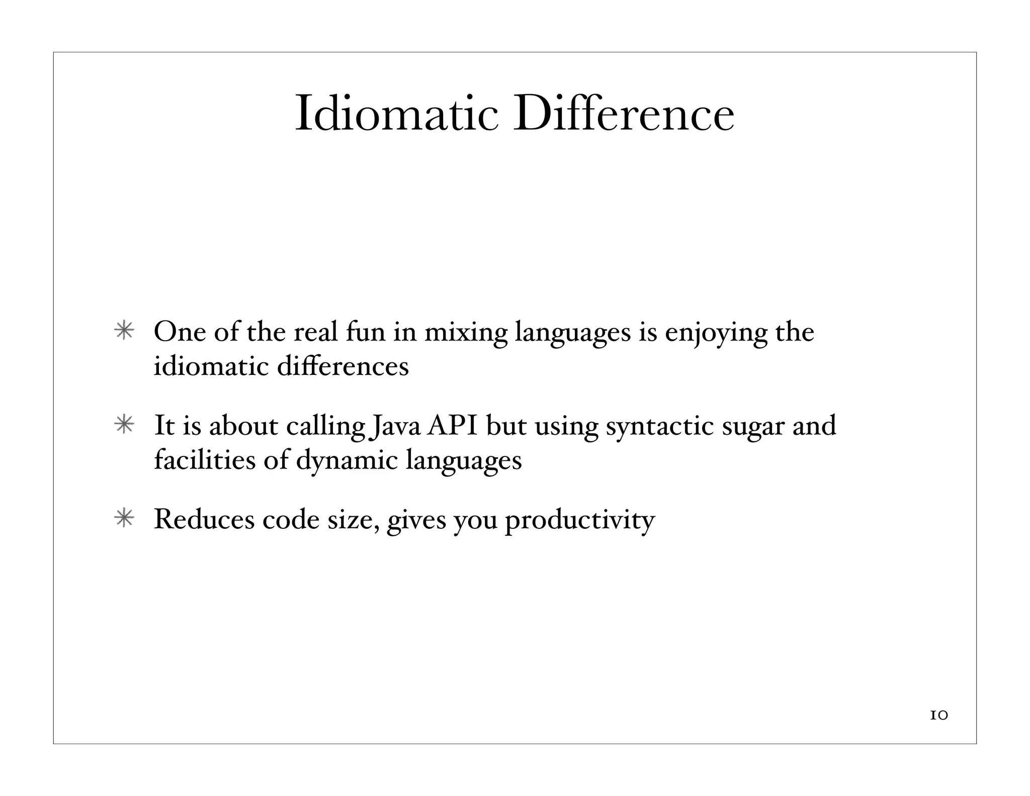 Venkat Subramaniam Blending Java With Dynamic Languages