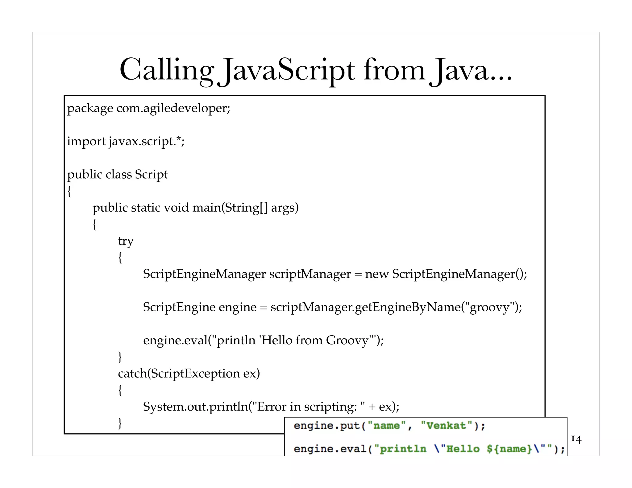 Venkat Subramaniam Blending Java With Dynamic Languages