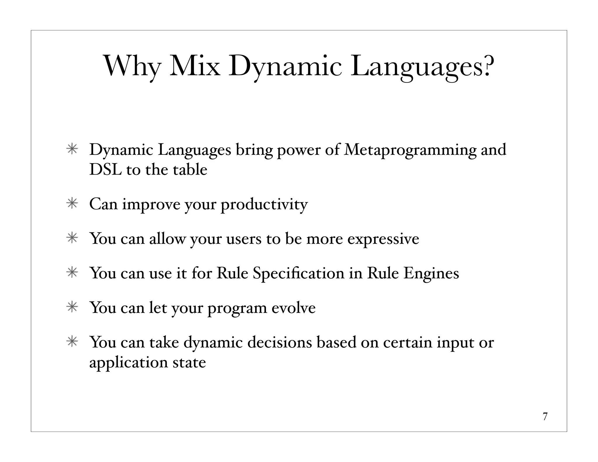 Venkat Subramaniam Blending Java With Dynamic Languages