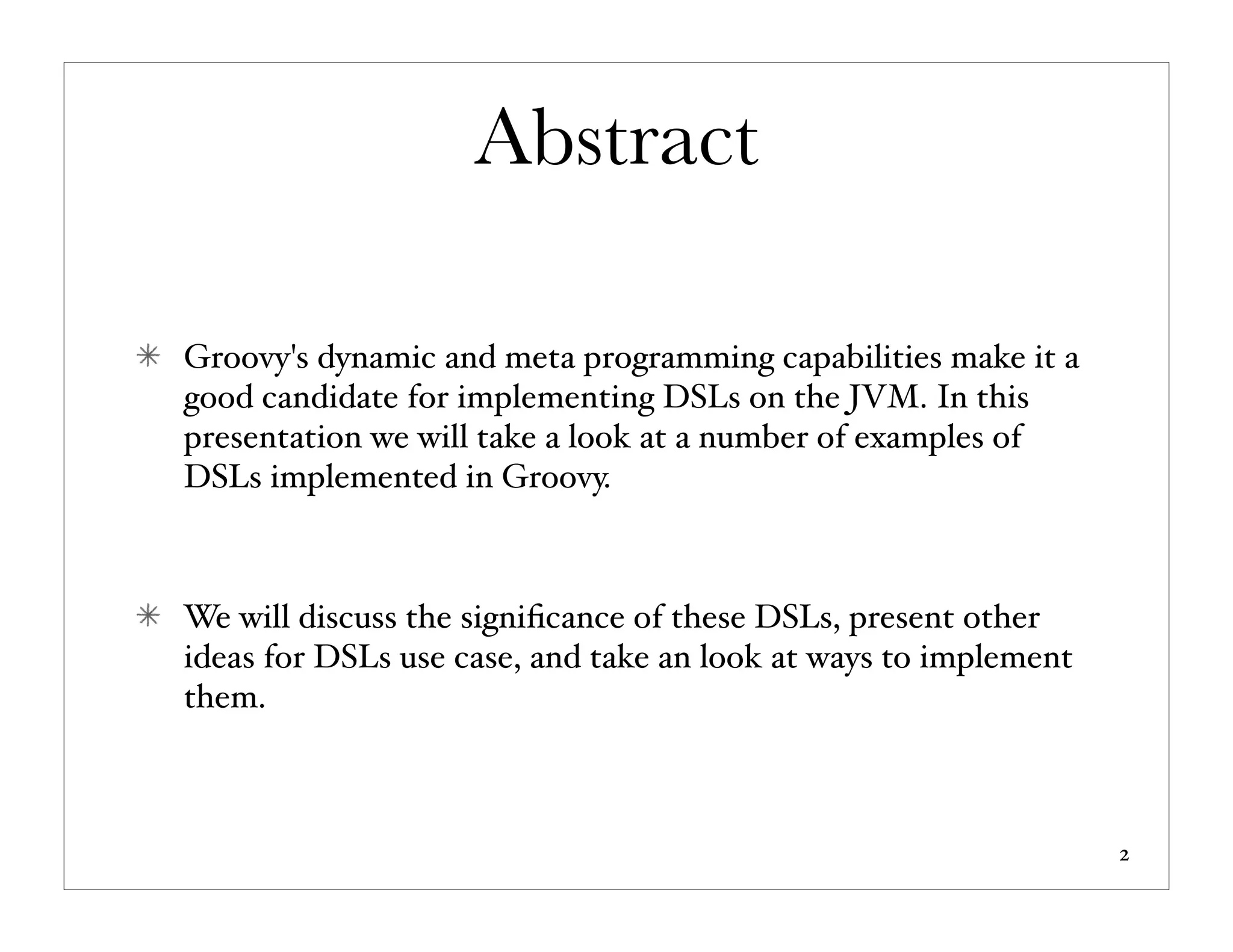 Venkat Subramaniam Building DSLs In Groovy