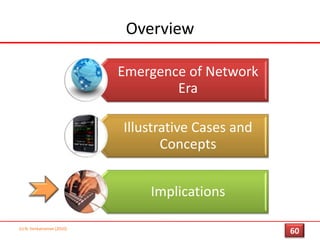 Music in the analog era….CustomerNetworkAlbums and tapes borrowed withinfriends communities.ChannelSold in Physical outlets (general and specialty) & Mail-order Catalogs Content(music)Albums offered by record labelsin standard formats (33-45-78 rpm; & cassette tapes)HardwareTurntables, cassette players, tape decks, Sony Walkman etc.(c) N. Venkatraman [2010]48